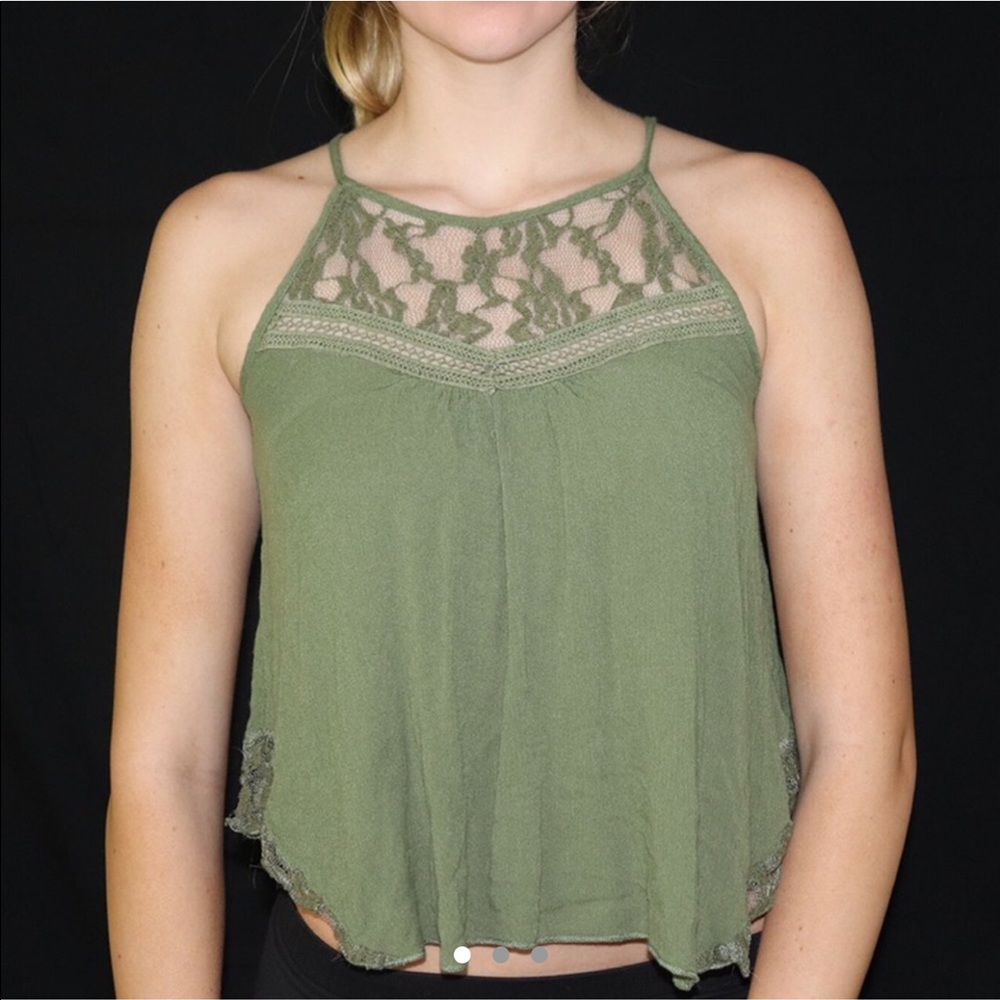 Lace Papaya Tank Top